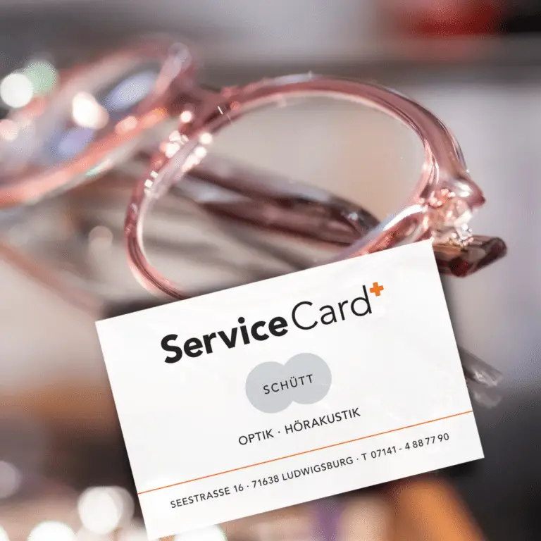 Schütt Optik Hörakustik Ludwigsburg Brillenservice inklusive