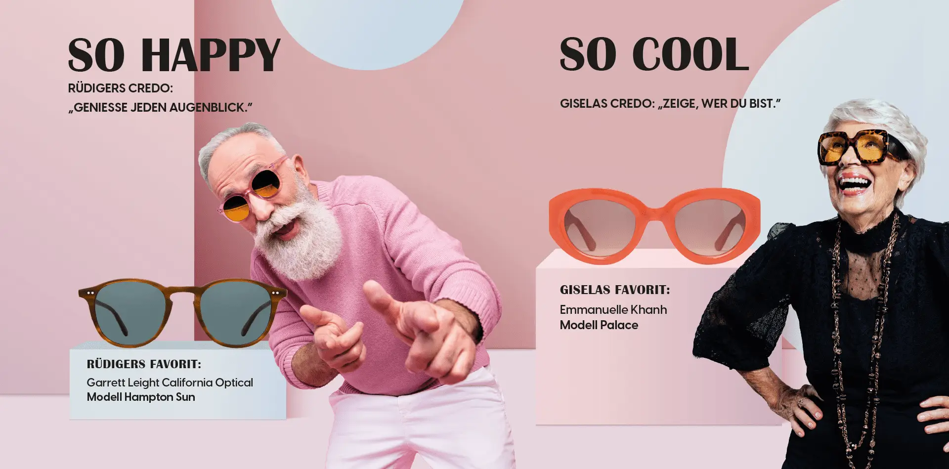 Schütt Optik Hörakustik Ludwigsburg Happy Eyes coole Sonnenbrillen