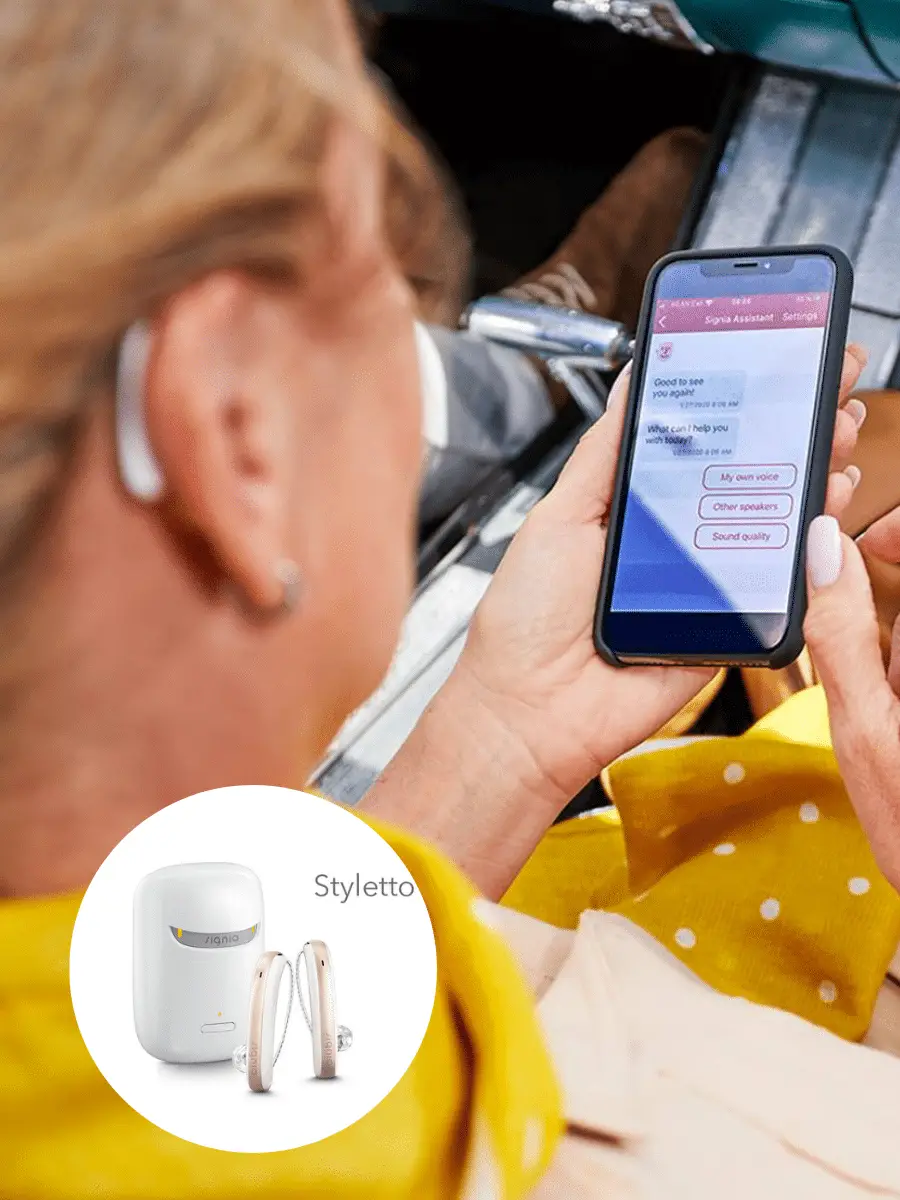 Schütt Optik Hörakustik Ludwigsburg Hinter-dem Ohr Hörgeräte Signia Styletto