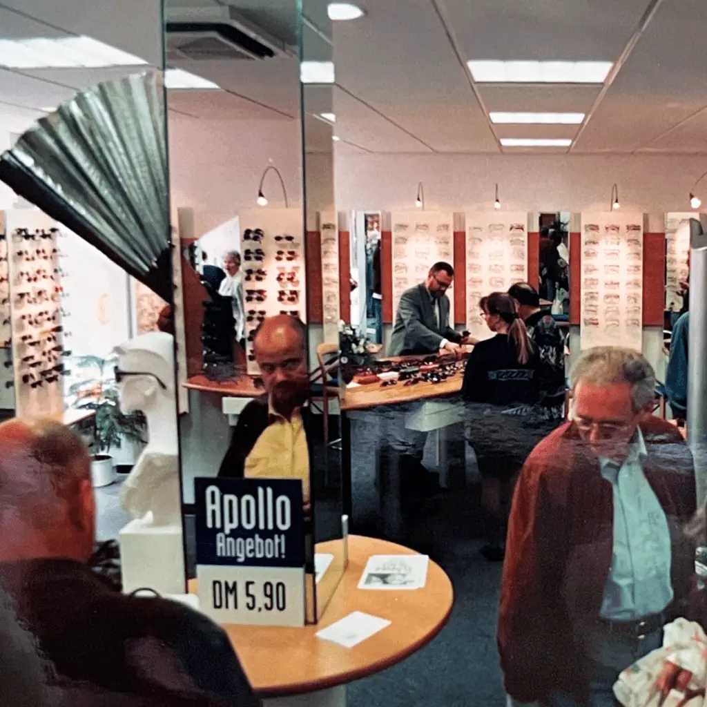 optik schuett ludwigsburg optiker hoergeraete innovative meilensteine 1995 expansion apollo filiale
