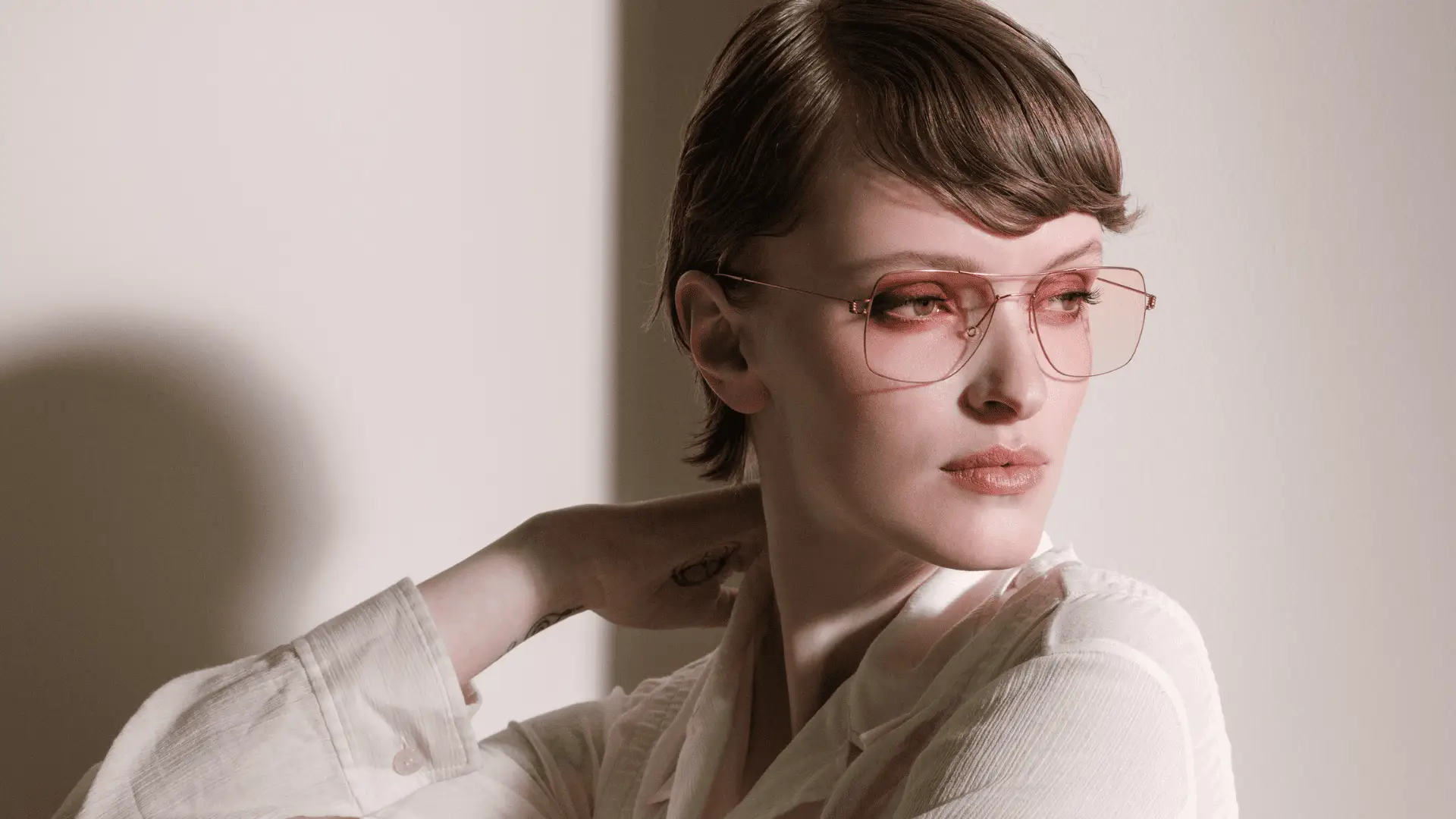 Schütt Optik Hörakustik Ludwigsburg Lindberg Air Titanium Rim Damenbrille