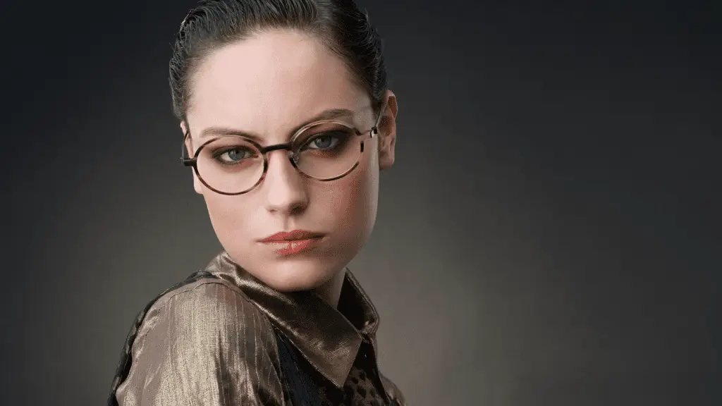 Schütt Optik Hörakustik Ludwigsburg Lindberg Buffalo Titanium Frauenbrille