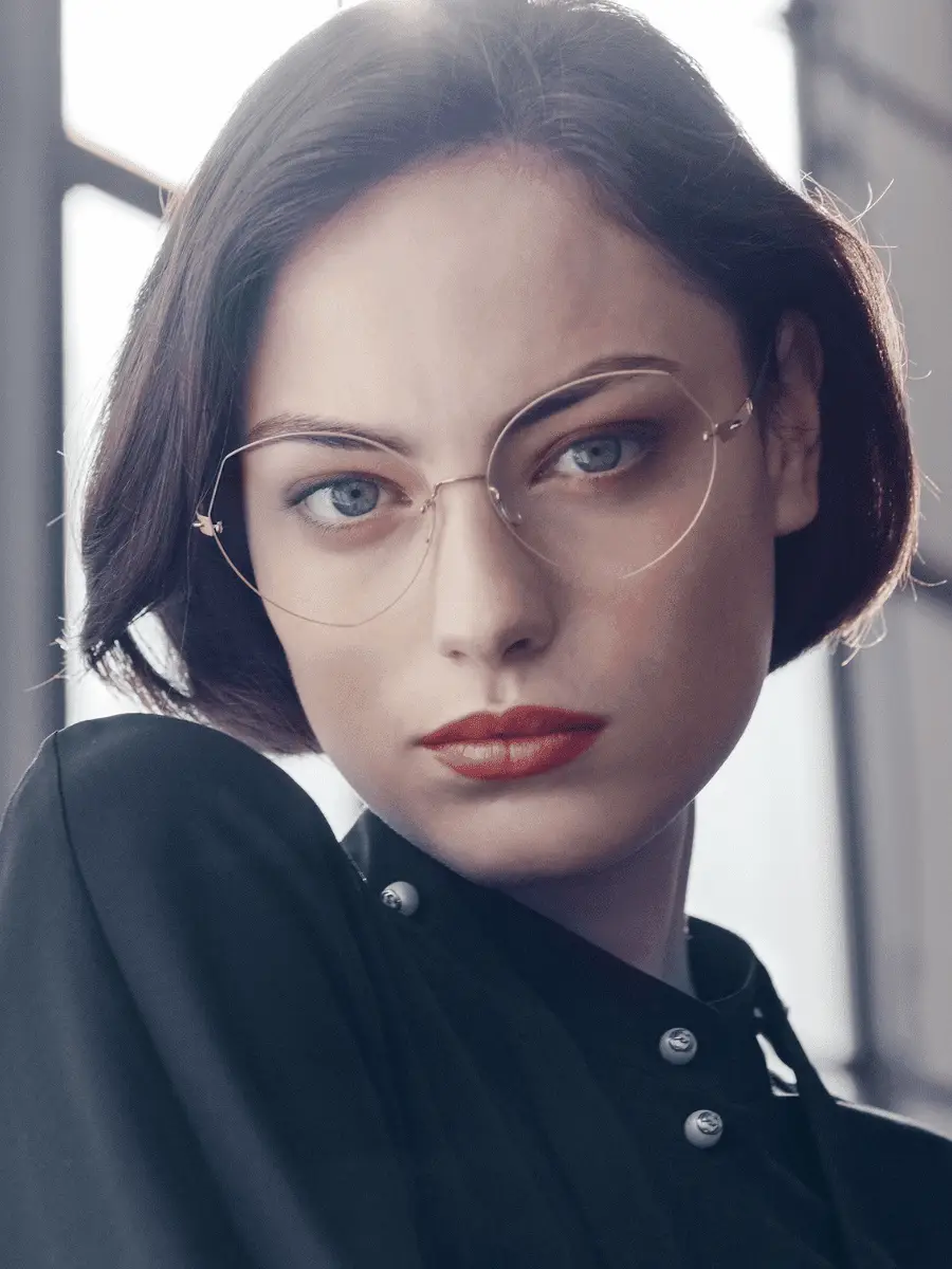 Schütt Optik Hörakustik Ludwigsburg randlose Brillen Damen aussergewöhnlich