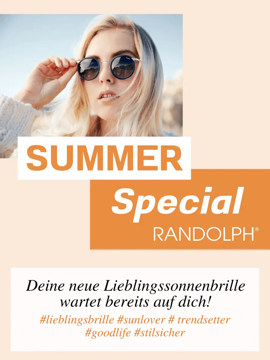 Schütt Optik Hörakustik Ludwigsburg Good Summer News 2022 Special Sonnenbrille
