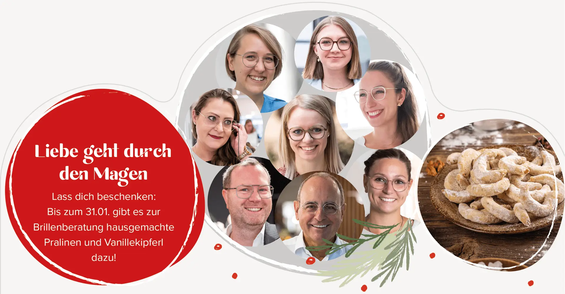 Schütt Optik Hörakustik Ludwigsburg Vanille Kipferl Team