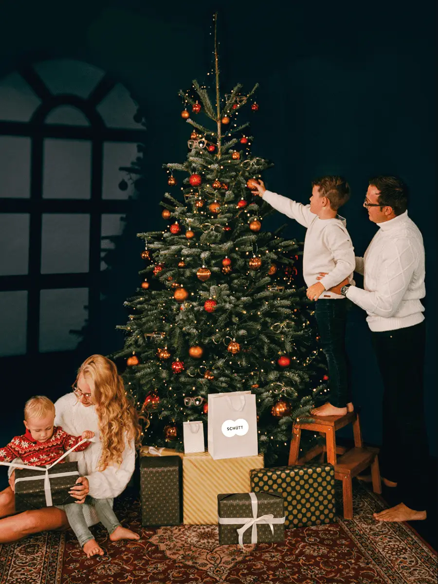 Schütt Optik Hörakustik Ludwigsburg Weihnachtsgutschein 2023 Familie
