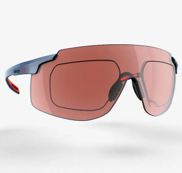 Sportsonnenbrille mit Adapter mit Sehstärke