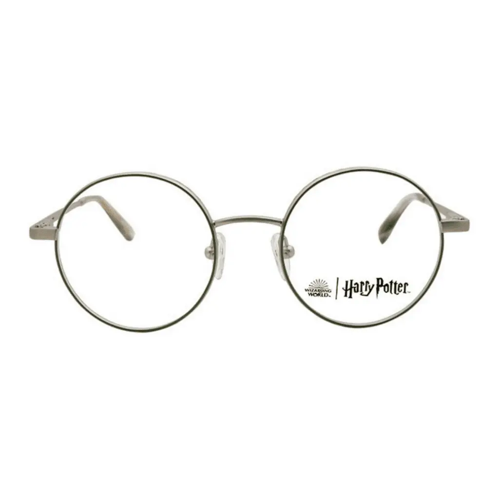 Runde Brille im Harry-Potter-Stil.